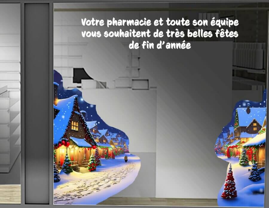 Vitrines théâtralisées Noël